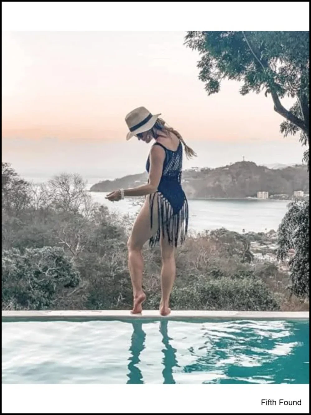Crochet Tassel Beach Cover Up Swimsuit Dress